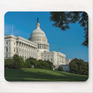 Capitol Building West View Mouse Pad