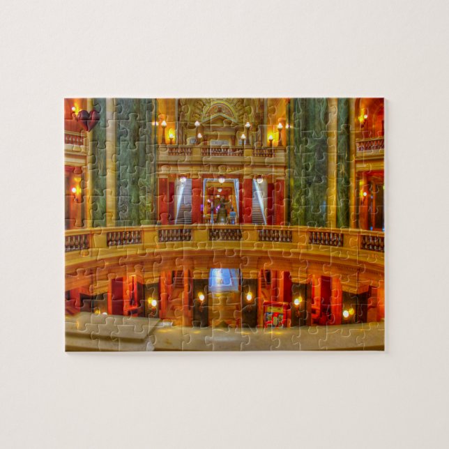 Capitol Chambers Wisconsin Puzzle (Horizontal)