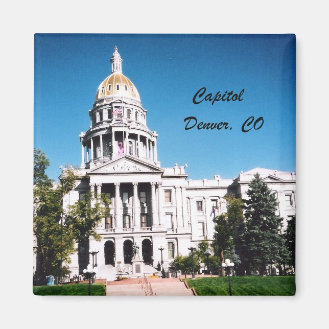 Capitol, Denver, CO Magnet (Front)