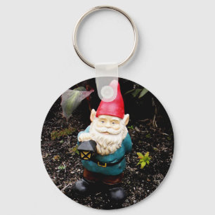 Capitol Garden Gnome Keychain