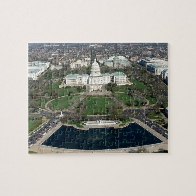 Capitol Hill Aerial Photograph 2 Jigsaw Puzzle (Horizontal)