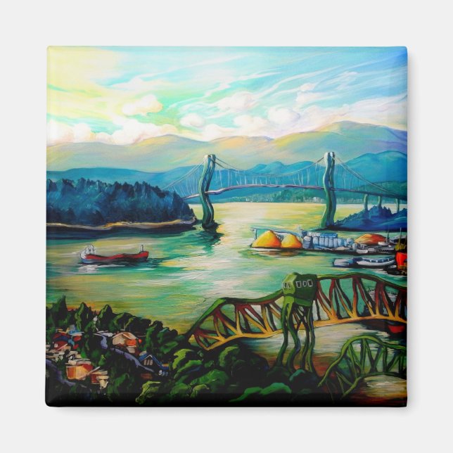 Capitol Hill Dawn Magnet (Front)