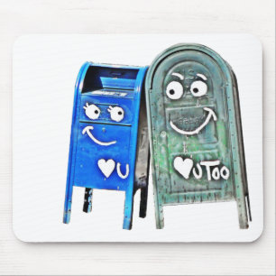 capitol hill love mailboxes mouse pad