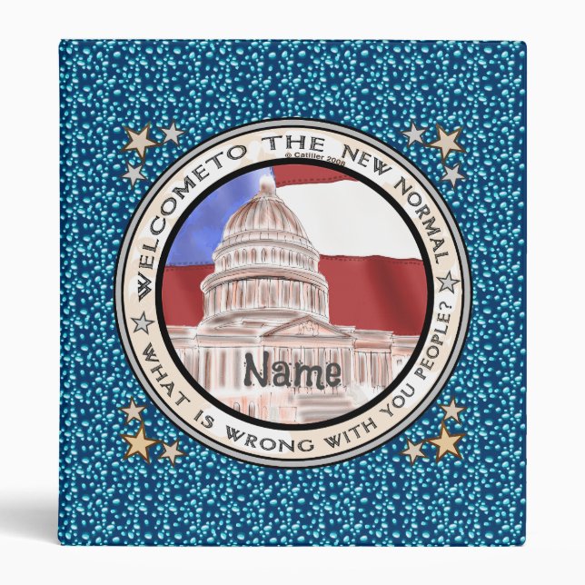Capitol New Normal Political binder (Front)