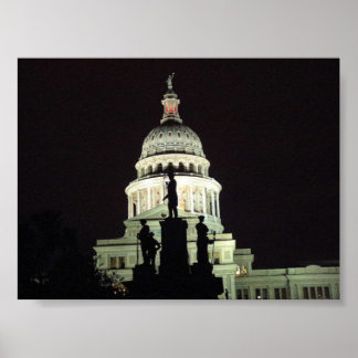 Capitol of Texas Poster