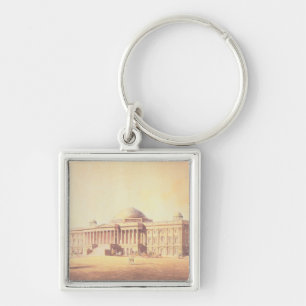 Capitol of the United States, engraved by Keychain
