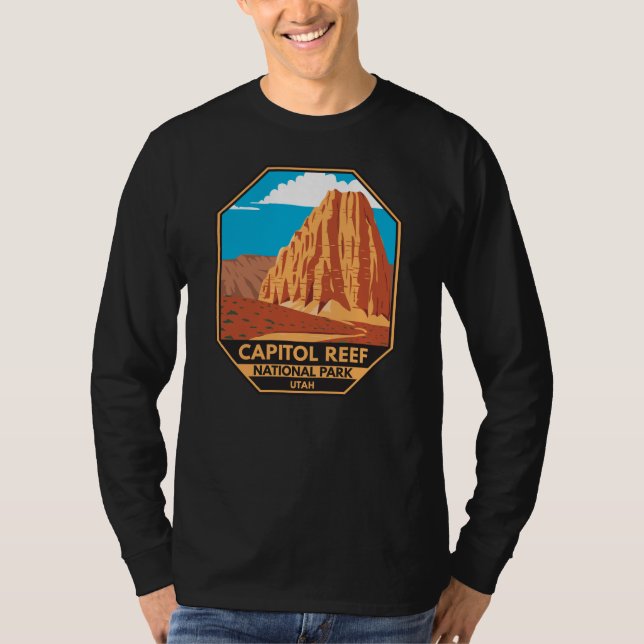 Capitol Reef National Park Cathedral Valley Loop  T-Shirt (Front)