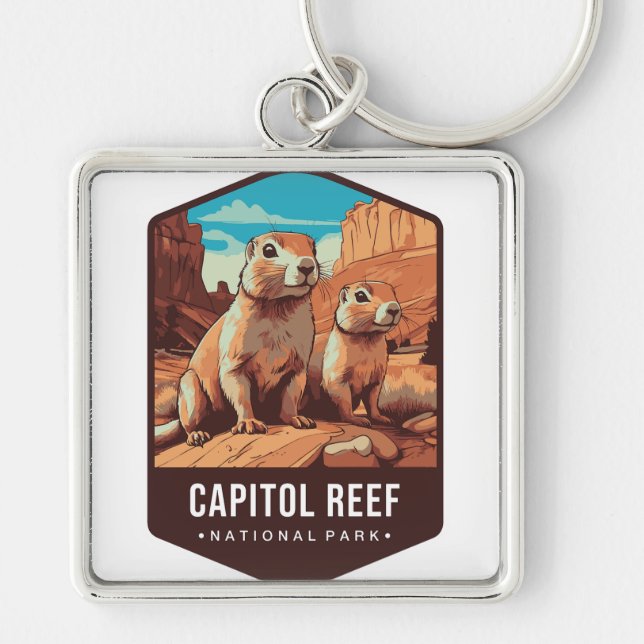 Capitol Reef National Park Keychain (Front)