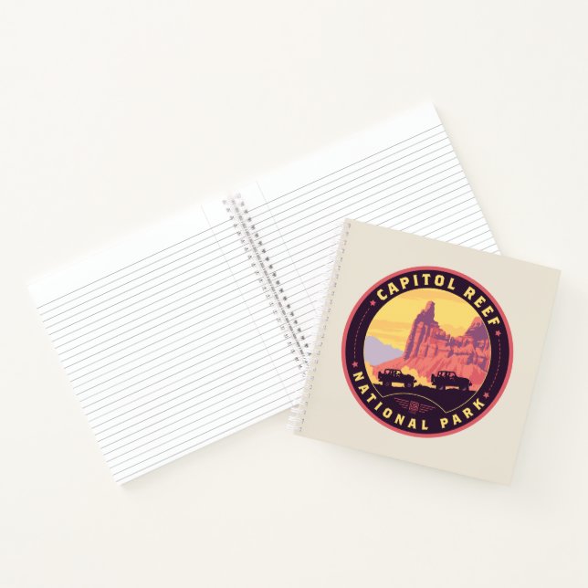 Capitol Reef National Park Notebook (Inside)