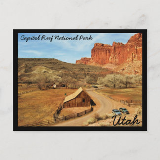 Capitol Reef National Park Postcard