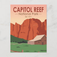 Capitol Reef National Park Ranch Vintage