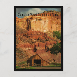 Capitol Reef National Park, Utah Postcard