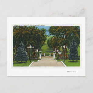 Capitol Steps View of the State Park Postcard