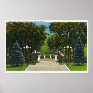 Capitol Steps View of the State Park Poster