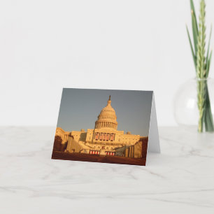 Capitol Sunset Notecard