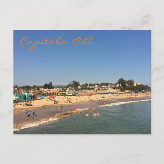 Capitola, carte postale de CA (Devant)