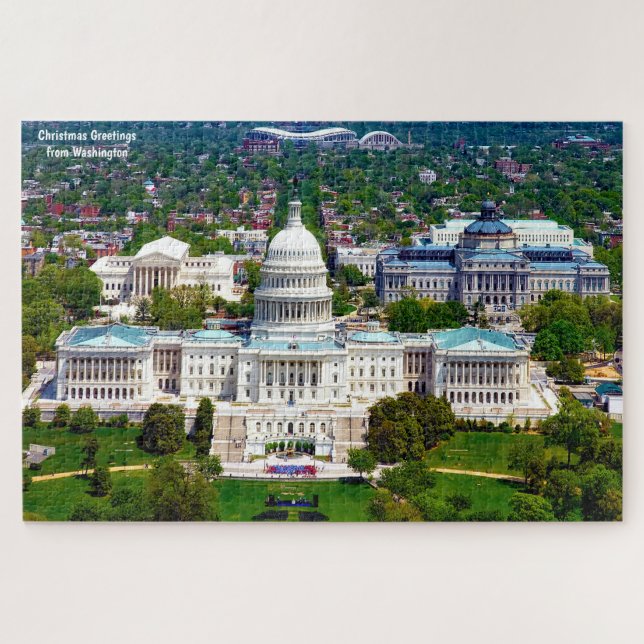 Capitole de Washington. Jigsaw Puzzle (Horizontal)