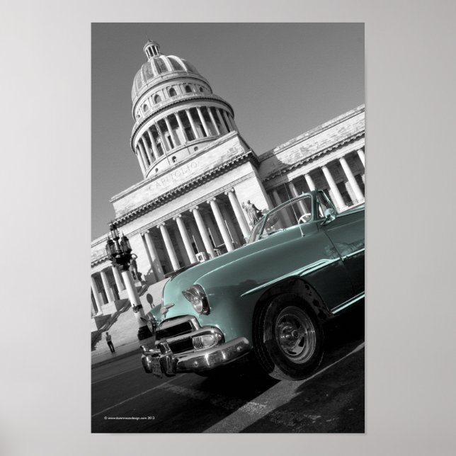 Capitolio Cool Blue Poster (Front)