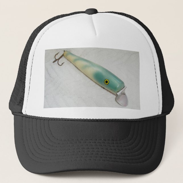 Cap'n Bill Swimmer Vintage Lure Hat #2 (Front)