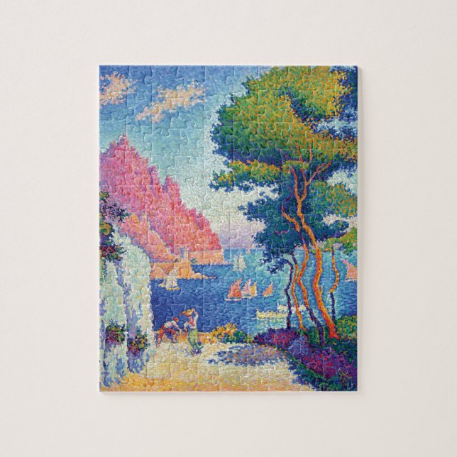 Capo di Noli by Paul Signac Jigsaw Puzzle (Vertical)
