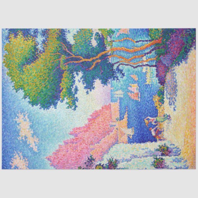Capo di Noli, Signac Tissue Paper (Front)