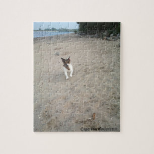 Capo von Oppenheim, Jack Russell Terrier Dog Jigsaw Puzzle