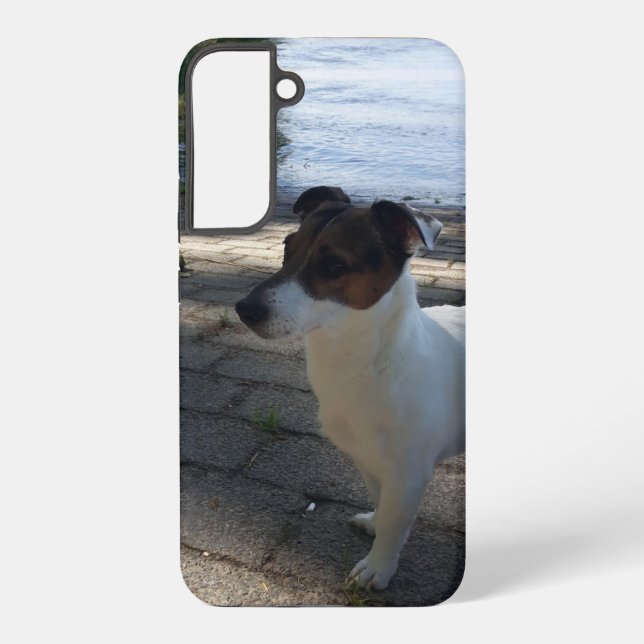 Capo von Oppenheim, Jack Russell Terrier Dog Samsung Galaxy S22+ Case (Back)