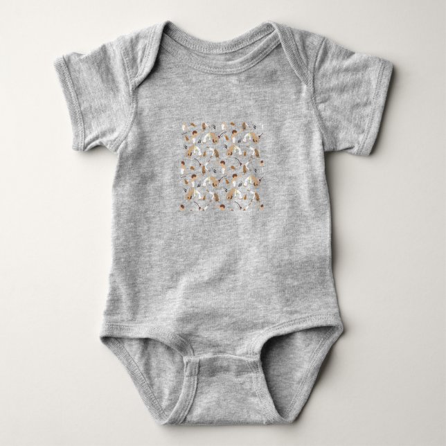 Capoeira baby bodysuit (Front)
