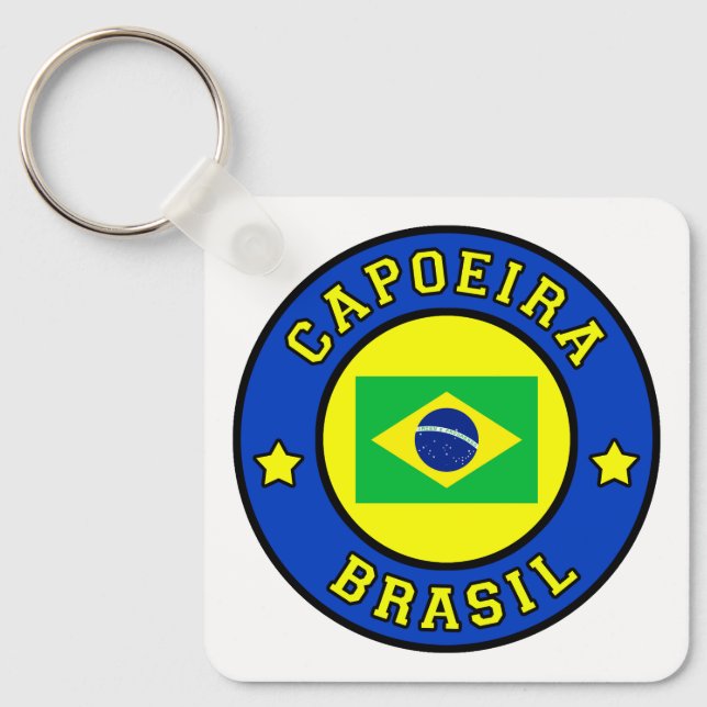Capoeira Brasil Keychain (Front)