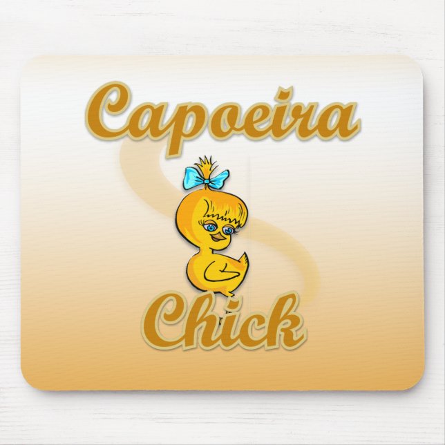 Capoeira Chick Mouse Pad (Front)