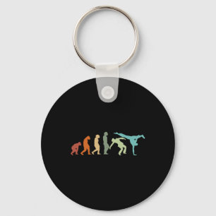 Capoeira Dance Martial Arts Brazil Karate Evolutio Keychain