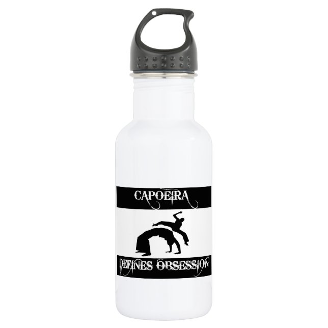 capoeira design 532 ml water bottle (Front)