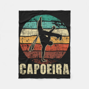 Capoeira - Kickboxing Brazilian Martial Arts Mma T Fleece Blanket