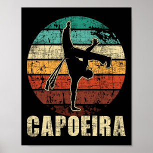 Capoeira - Kickboxing Brazilian Martial Arts Mma T Poster