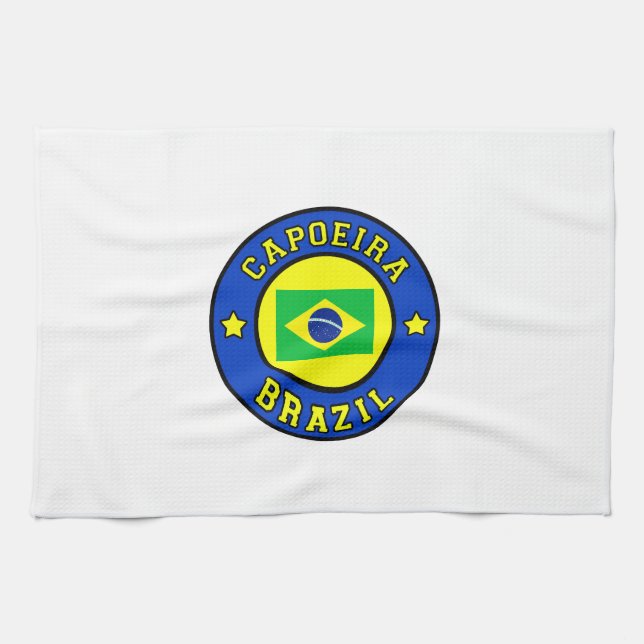 Capoeira Kitchen Towel (Horizontal)