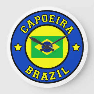 Capoeira Large Clock