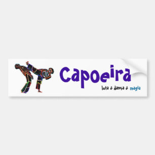 Capoeira, luta danca magia bumper sticker