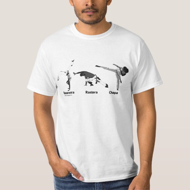 Capoeira moves, defence attack T-Shirt (Front)