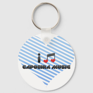Capoeira Music Keychain