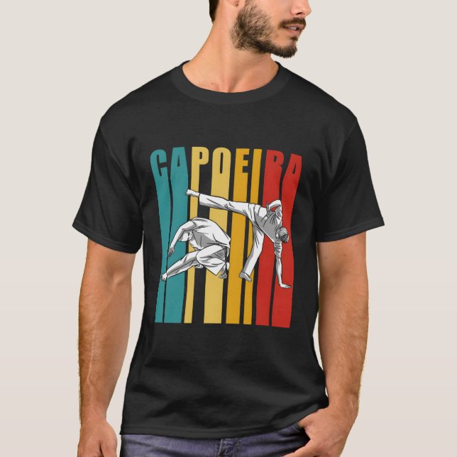 Capoeira Training Mial Brazilian Hobby T-Shirt (Front)