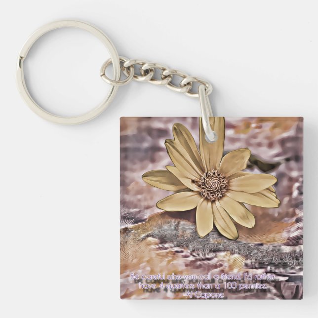 Capone  keychain (Front)