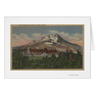 Capot de bâti, Orégon - vue du nouveau Timberline