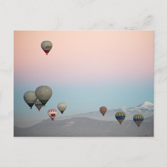 Cappadocia. Balloon Flight Holiday Postcard (Front)