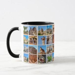 Cappadocia collage mug