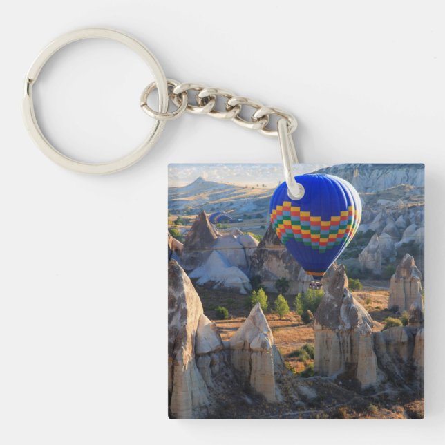 Cappadocia, Goreme | Hot air Balloon Keychain (Front)