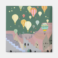 Cappadocia Night Art | Hot Air Balloon Turkey
