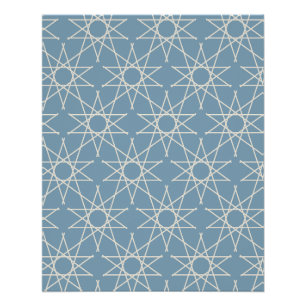 Cappadocia Sky Geometric Pattern Poster