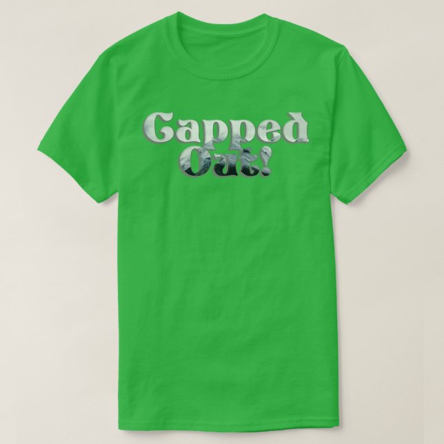 Capped Out T-Shirt (Design Front)