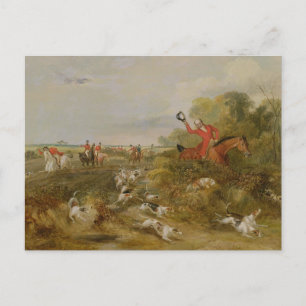 Capping on Hounds, Bachelor's Hall, 1836 (oil on c Postcard