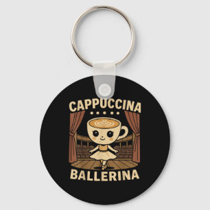 Cappuccina Ballerina Cappuccino Ballerina Keychain